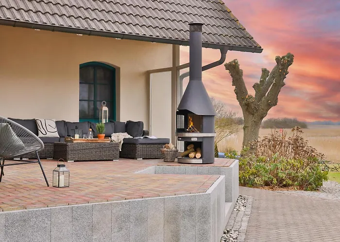 Boddenhuus - Traumhaus Mit Steg Und Boot Appartement *